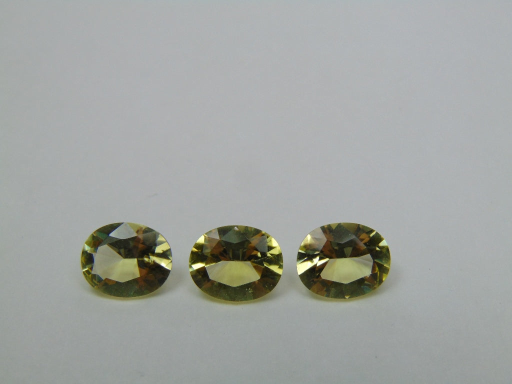 8.60ct Green Gold Calibrated 11x9mm