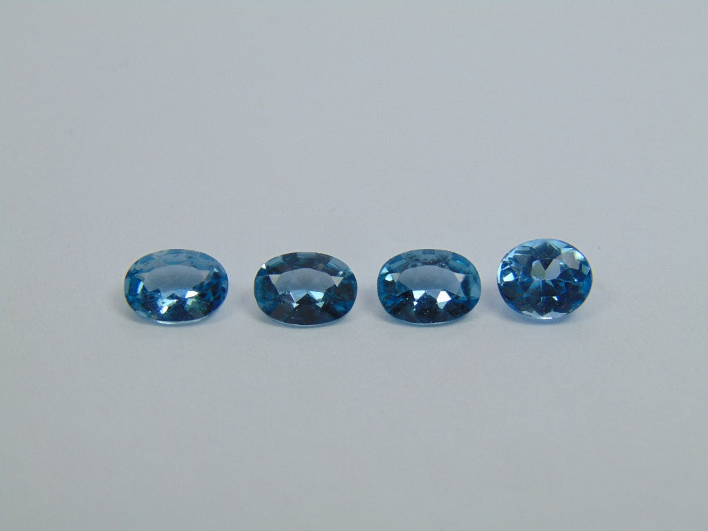 Topázio 3,84 ct calibrado 7x5mm