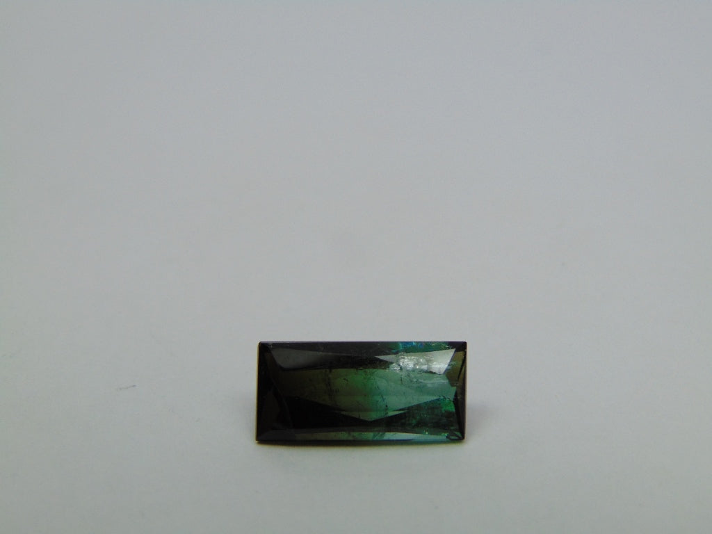 4.35ct Turmalina Bicolor 15x7mm