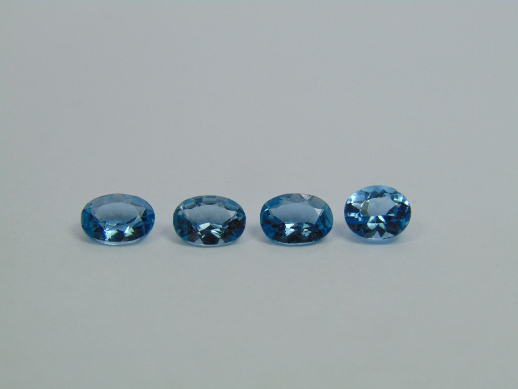 Topázio 3,84 ct calibrado 7x5mm