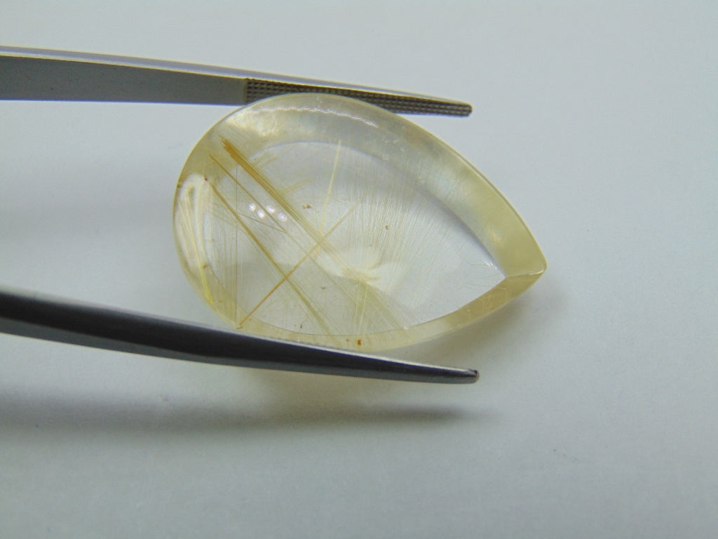 31.30ct Rutile 28x21mm