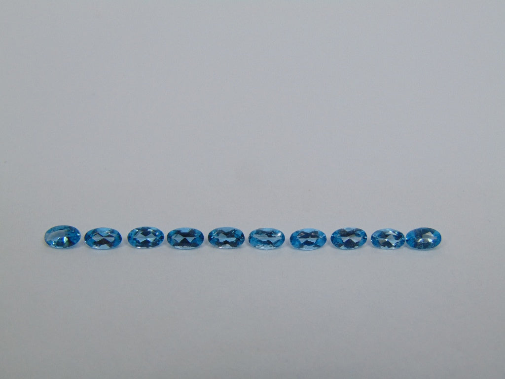 Topázio 2,35 ct calibrado 5x3mm