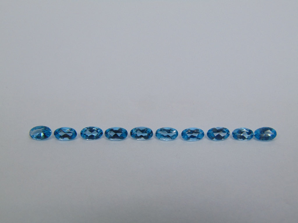 Topázio 2,35 ct calibrado 5x3mm