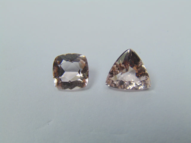 3.40ct Morganita 7mm 9mm