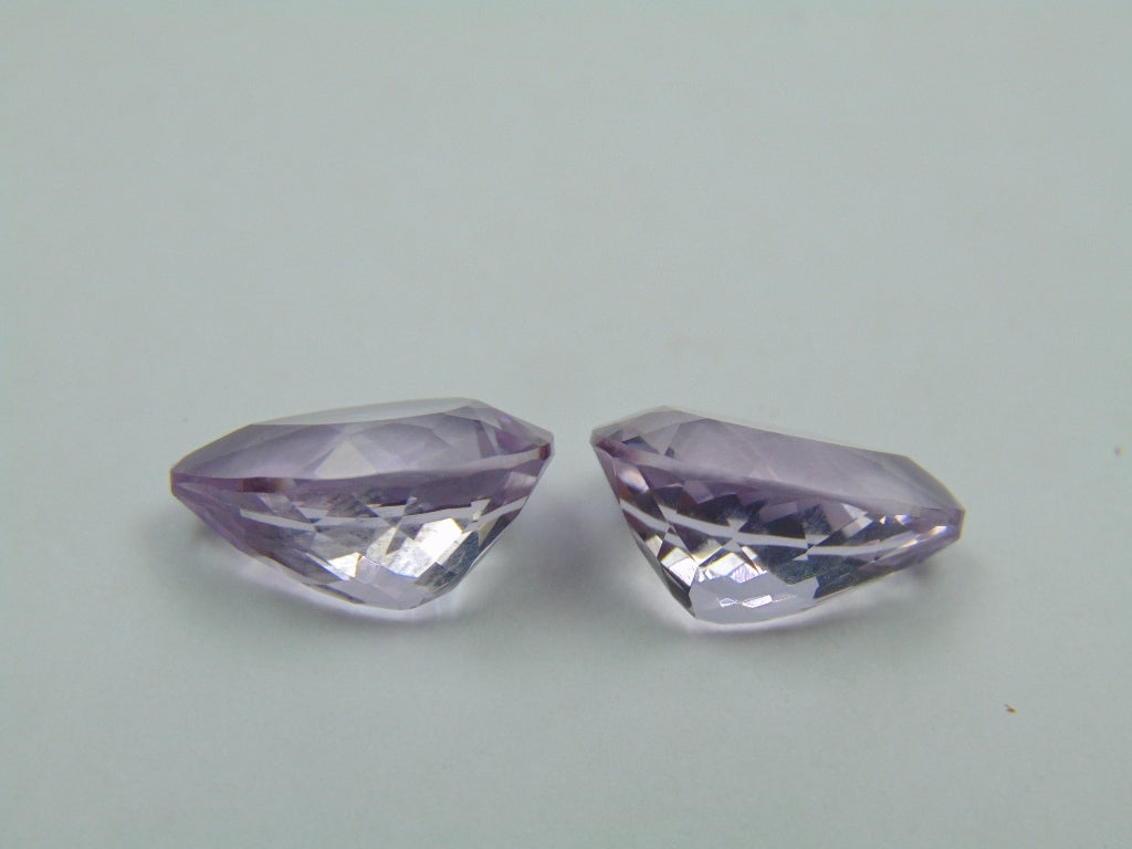 15.20ct Ametista Rosa França 16x12mm