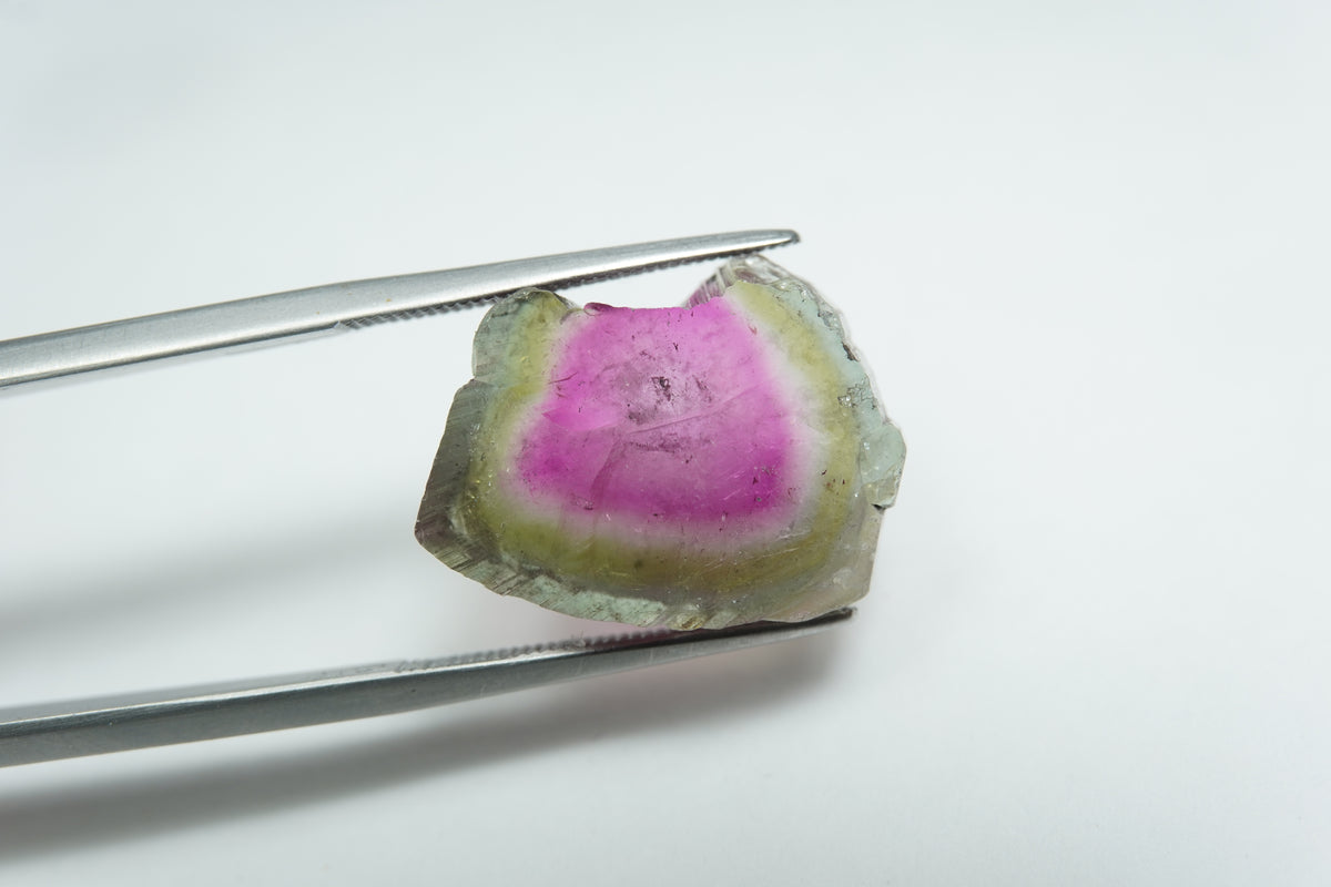 13.53ct Turmalina melancia 19x14mm