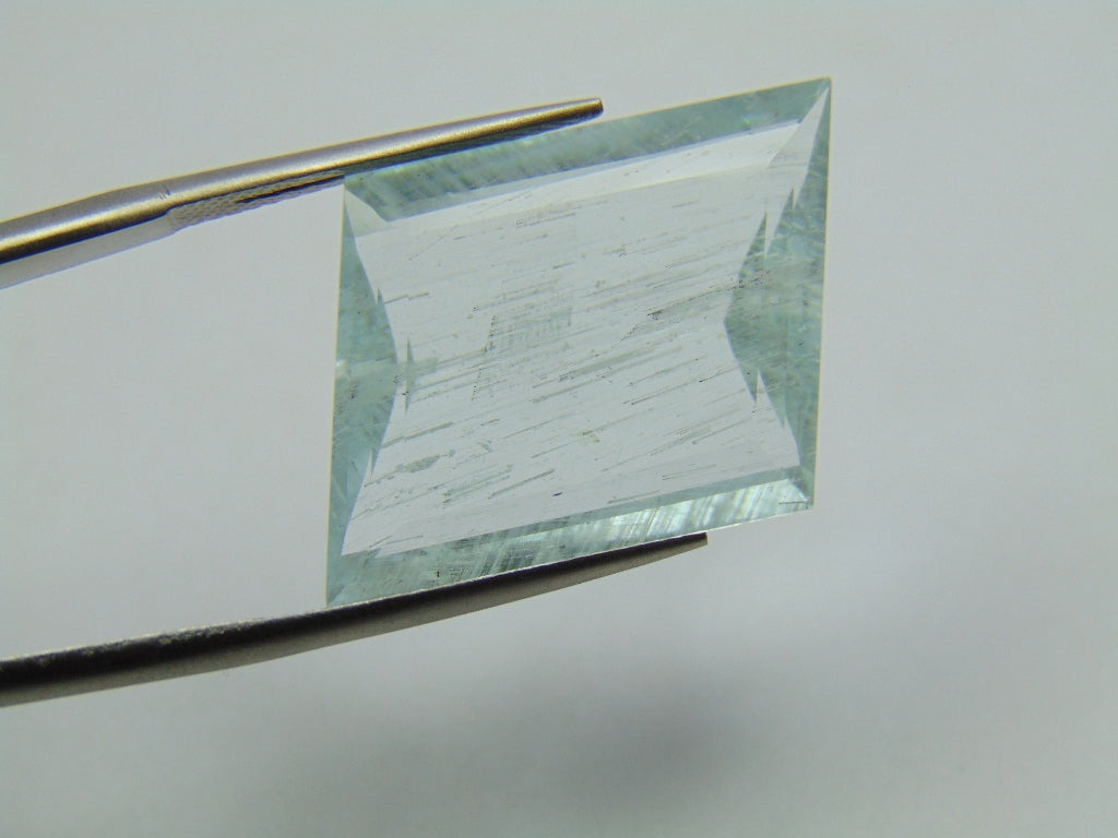 18.40ct Aquamarine With Needle 19x17mm