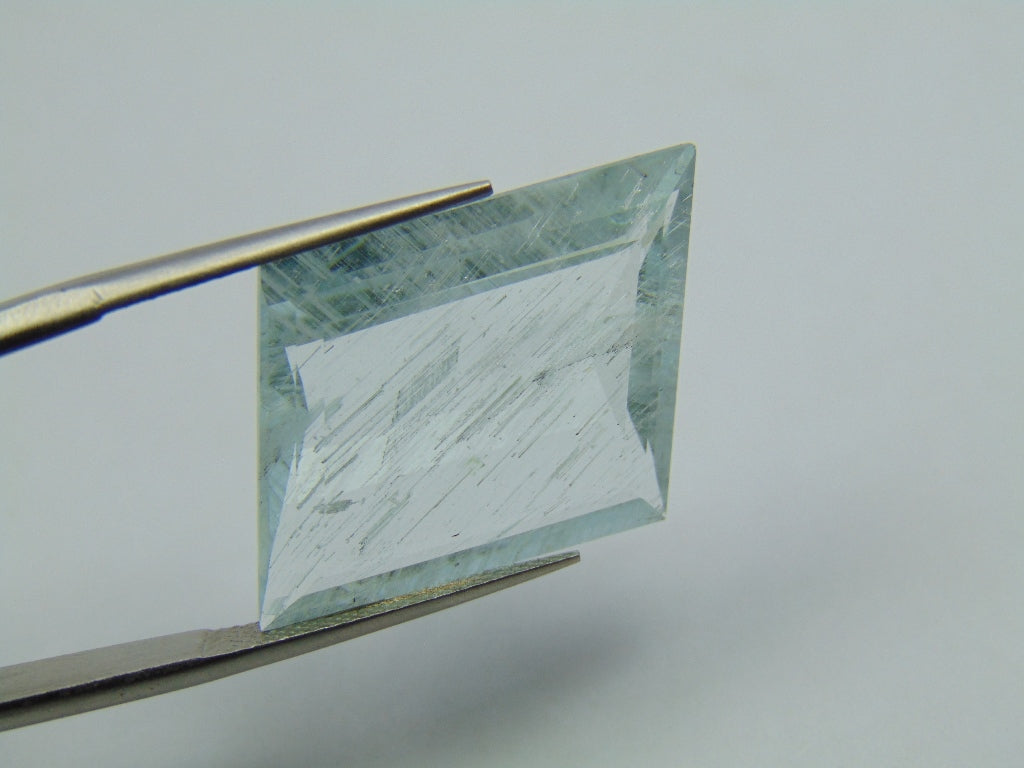 18.40ct Aquamarine With Needle 19x17mm