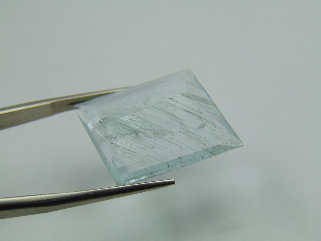 18.40ct Aquamarine With Needle 19x17mm