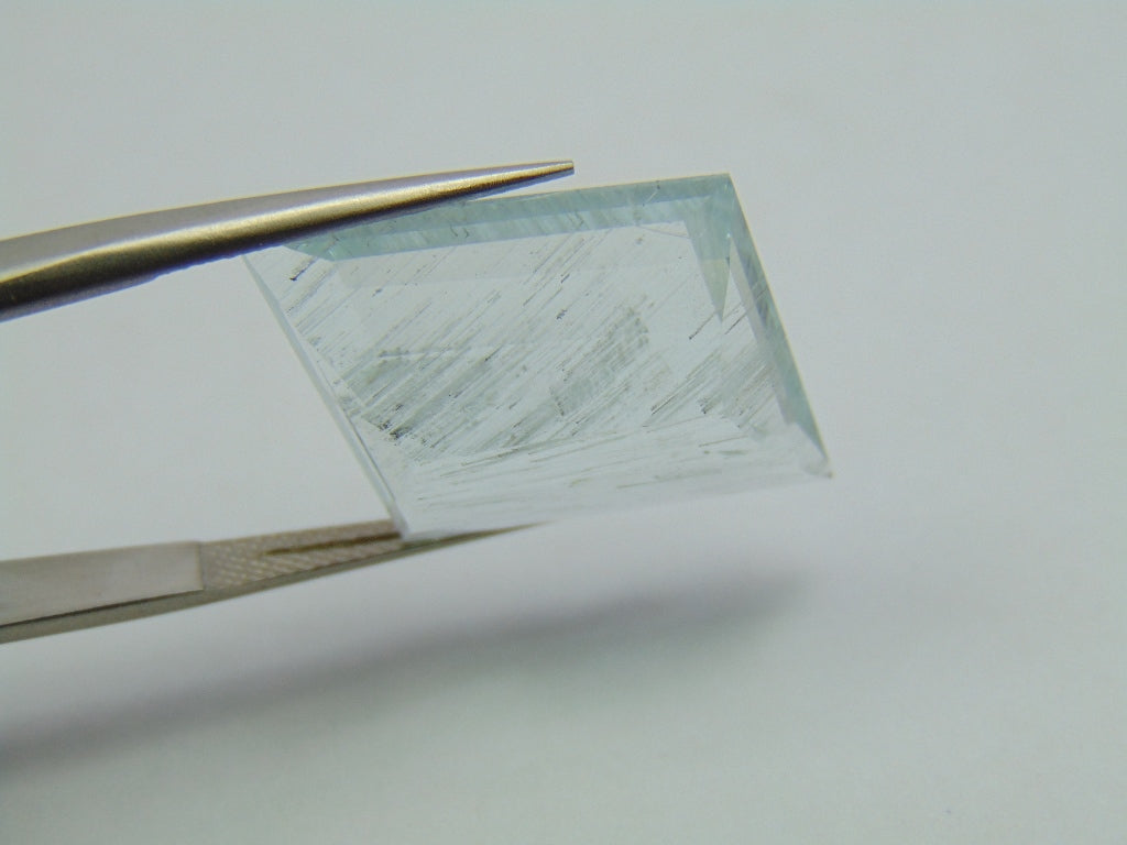 18.40ct Aquamarine With Needle 19x17mm