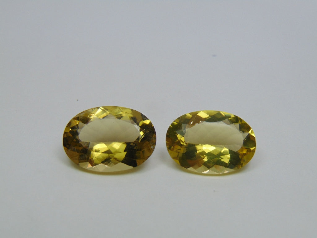 28.50ct Green Gold 20x15mm