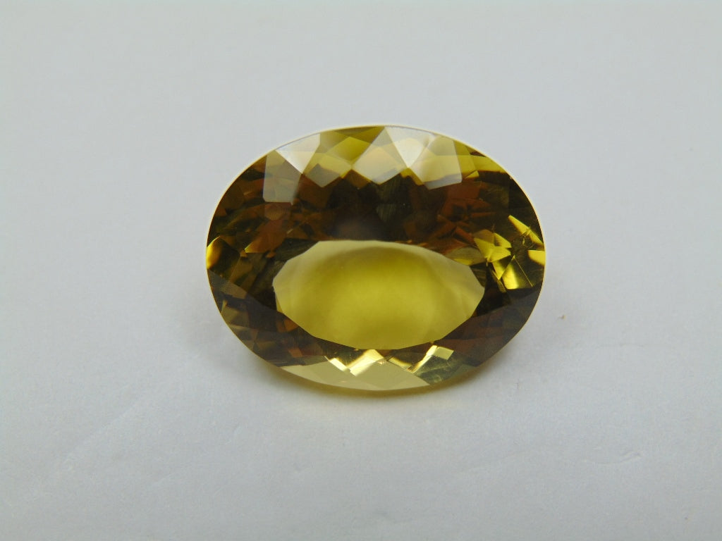 35.60ct Green Gold 25x20mm