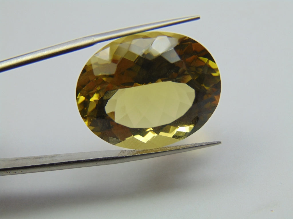 35.60ct Green Gold 25x20mm