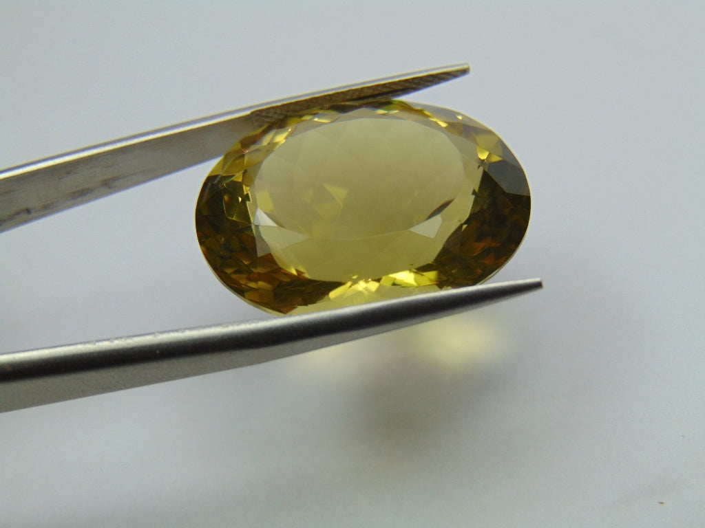 35.60ct Green Gold 25x20mm