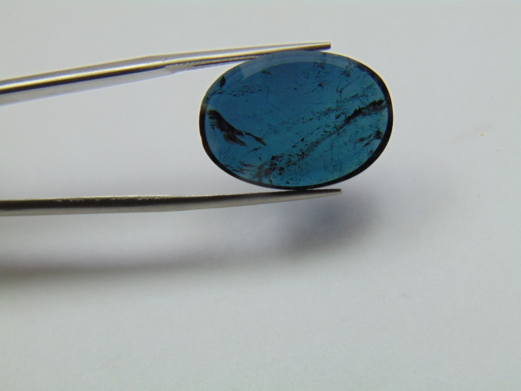 11.20ct Turmalina Azul 20x14mm