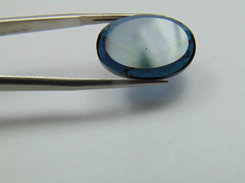 11.20ct Turmalina Azul 20x14mm