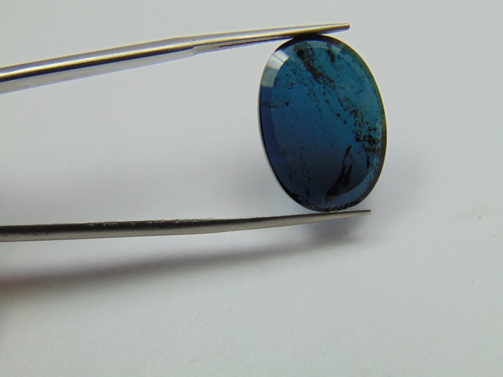 11.20ct Turmalina Azul 20x14mm