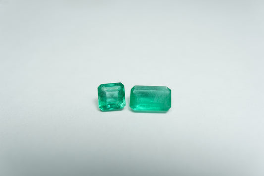 1ct Esmeraldas 4.5mm / 7x5mm