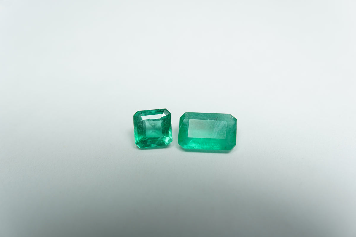 1ct Esmeraldas 4.5mm / 7x5mm