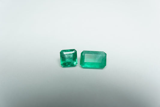 1ct Esmeraldas 4.5mm / 7x5mm