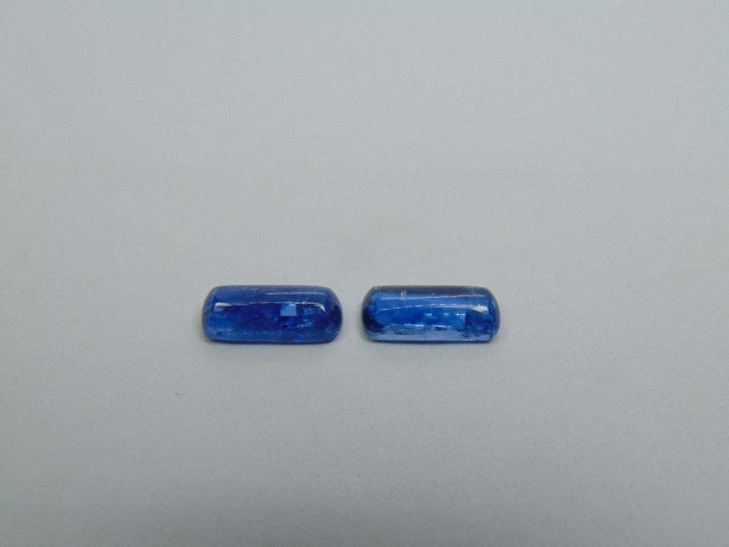 Par de Cianita 4,80ct 11x5mm