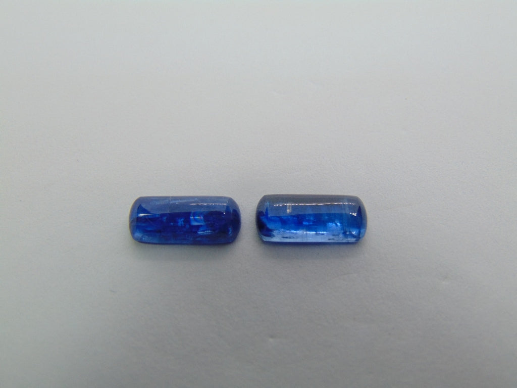 Par de Cianita 4,80ct 11x5mm