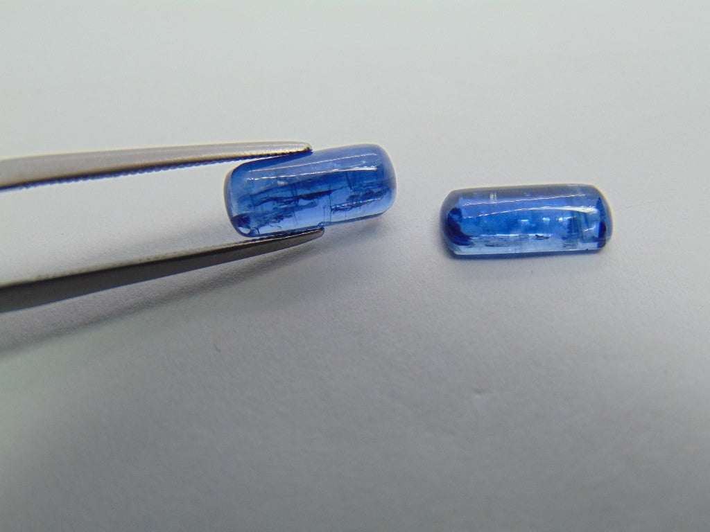 Par de Cianita 4,80ct 11x5mm