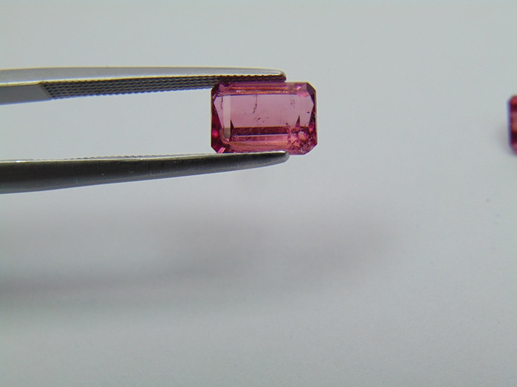 3.88ct Tourmaline 7x5mm 10x5mm