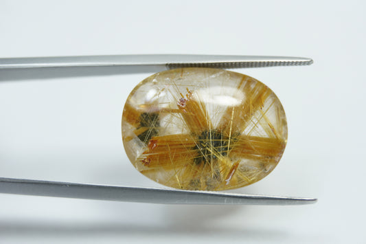 15.35ct Rutilo estrela 21x15mm