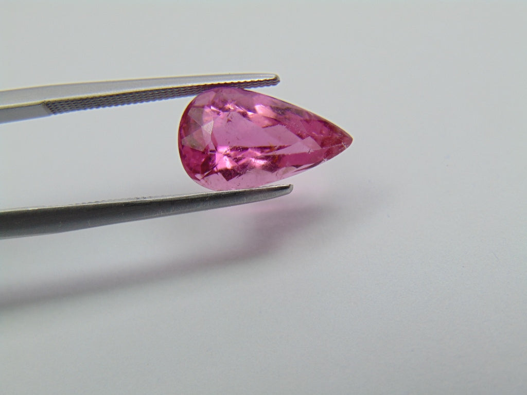 3.45ct Turmalina Rosa 13x8mm