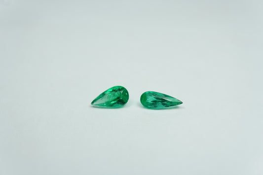 0.55ct Esmeraldas 7x3mm / 6x3mm
