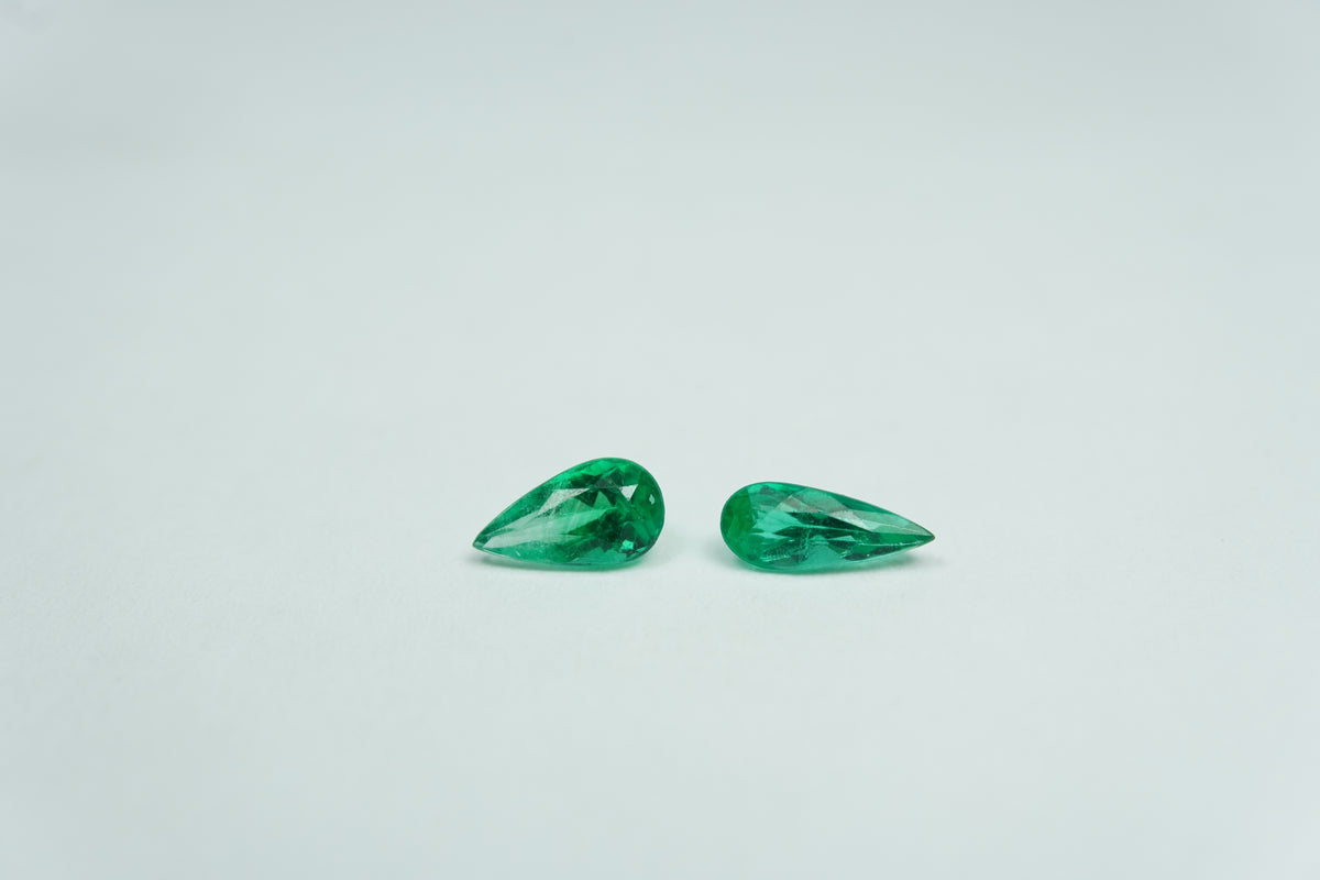 0.55ct Esmeraldas 7x3mm / 6x3mm