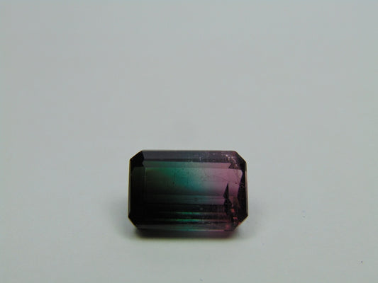 7.25ct Turmalina Bicolor 13x9mm