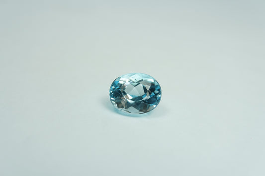4.20ct Topázio Sky 10x8mm