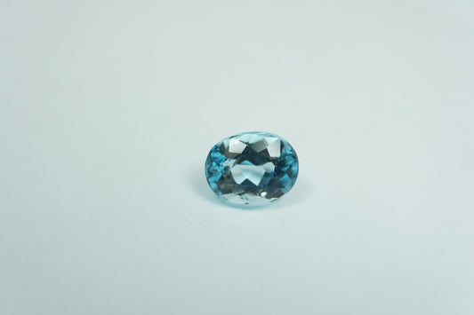 4.20ct Topázio Sky 10x8mm