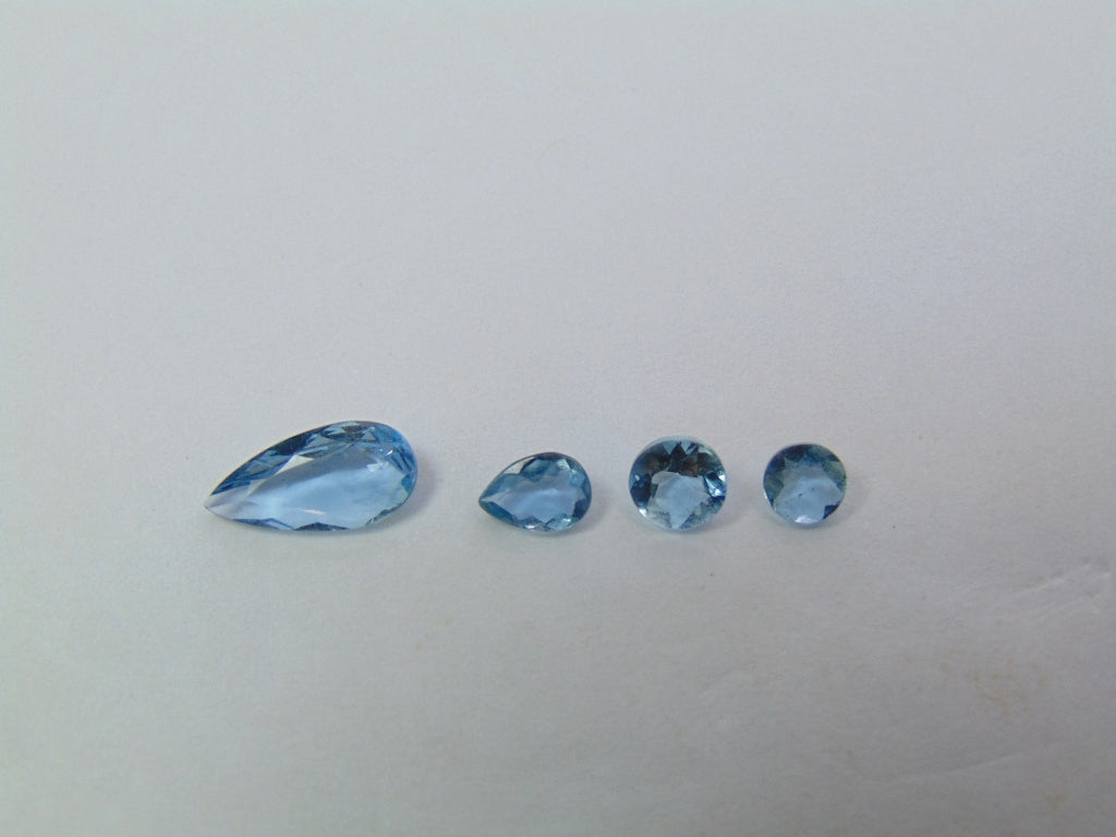 1.60ct Água-marinha