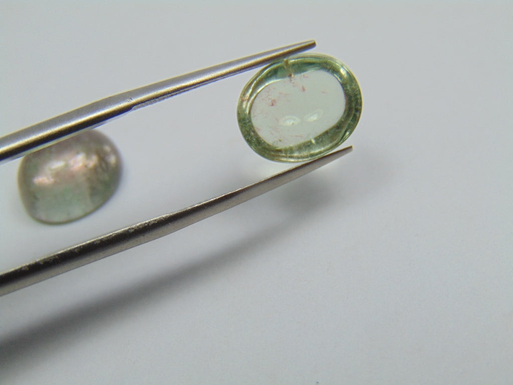 8.90ct Turmalina Cabochão 11x9mm