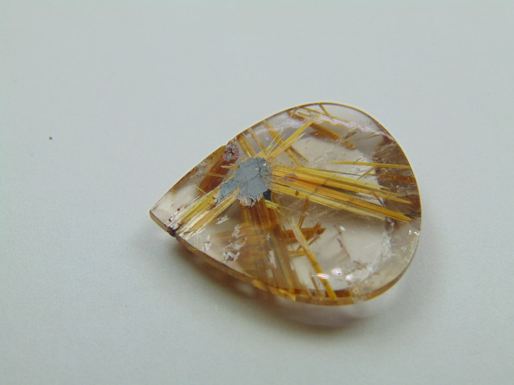 22.60ct Rutile 25x22mm