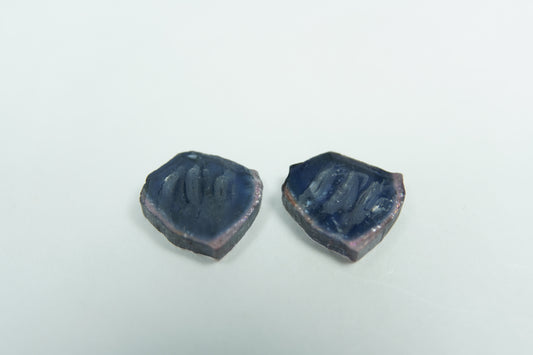 5.35ct Par de Turmalinas Melancia 10x9mm