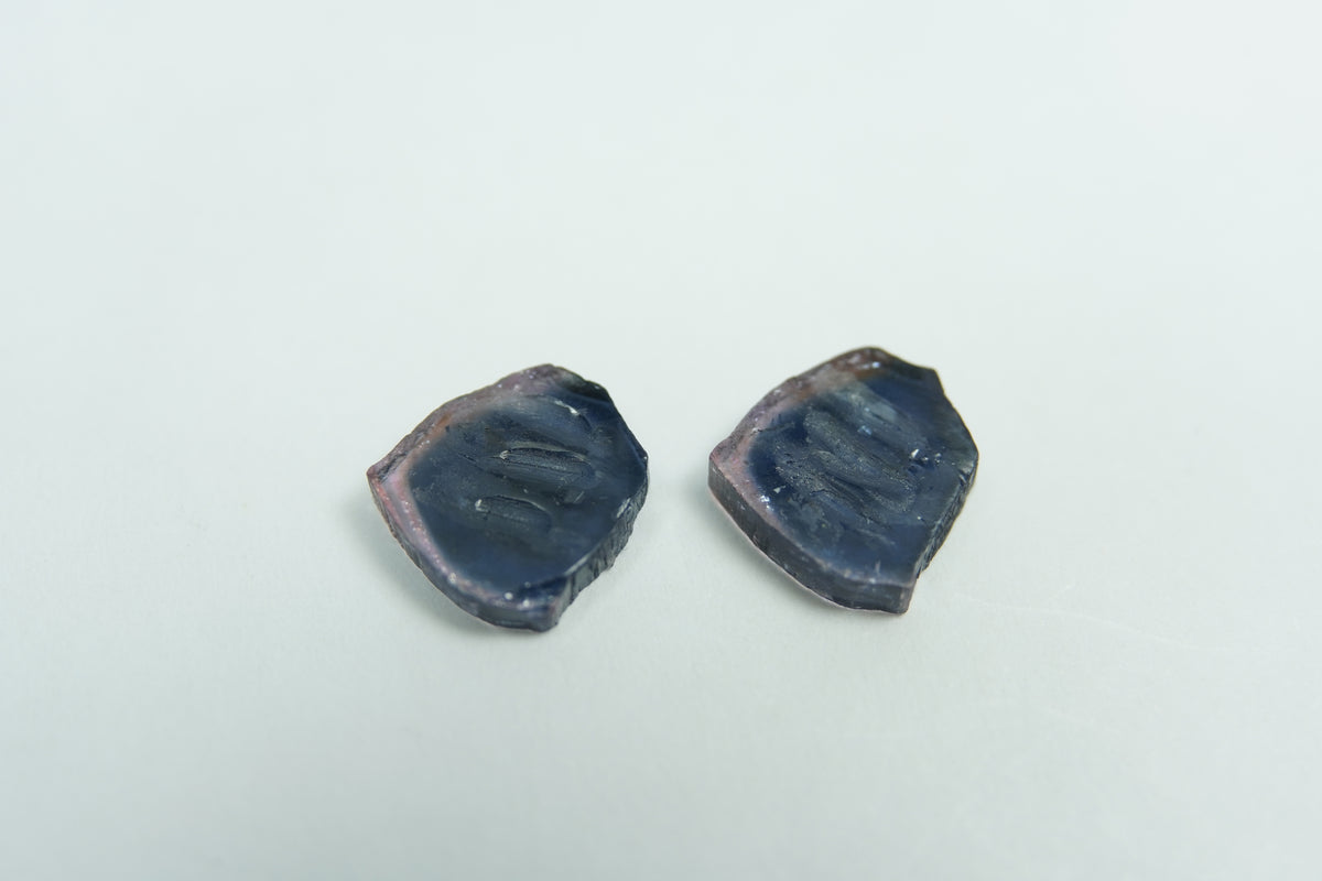 5.35ct Par de Turmalinas Melancia 10x9mm