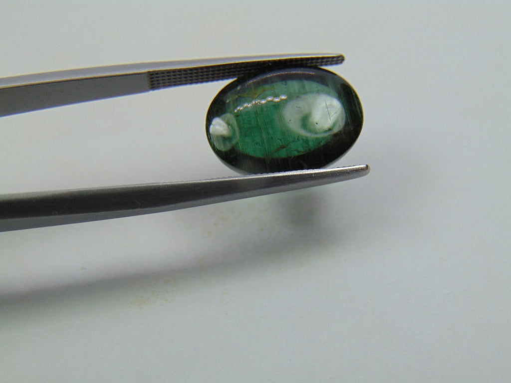 9.30ct Tourmaline Cabochon 14x11mm