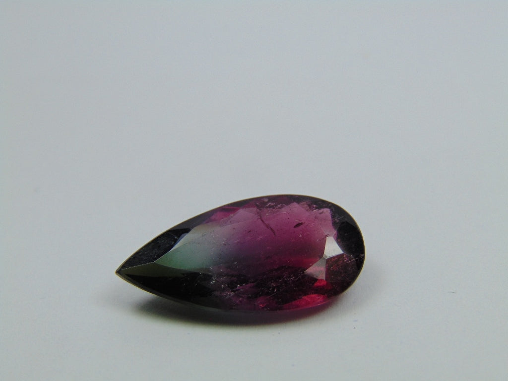 9.95ct Turmalina Bicolor 22x12mm