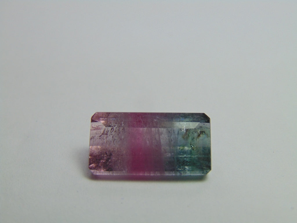 11ct Turmalina Bicolor 18x9mm