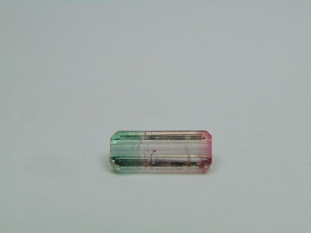 3.65ct Turmalina Bicolor 14x5mm