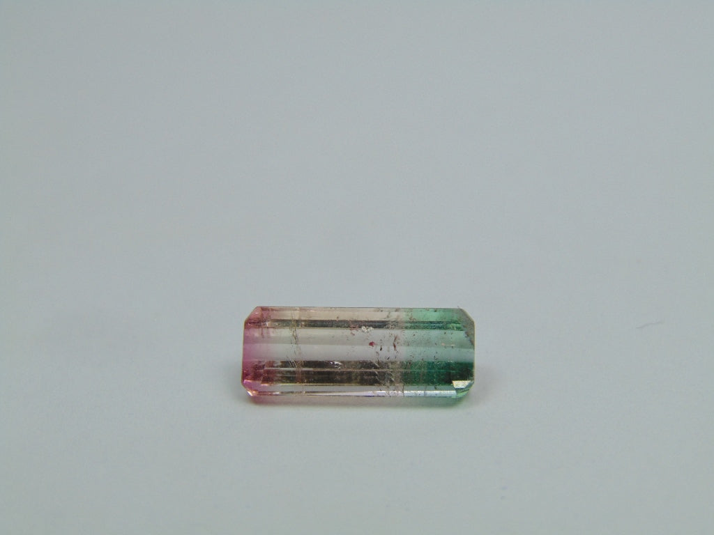 3.65ct Turmalina Bicolor 14x5mm