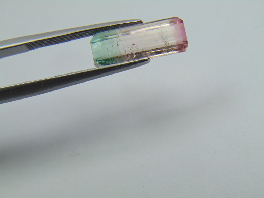 3.65ct Turmalina Bicolor 14x5mm