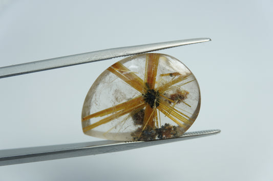 19ct Rutile estrela 23x16mm