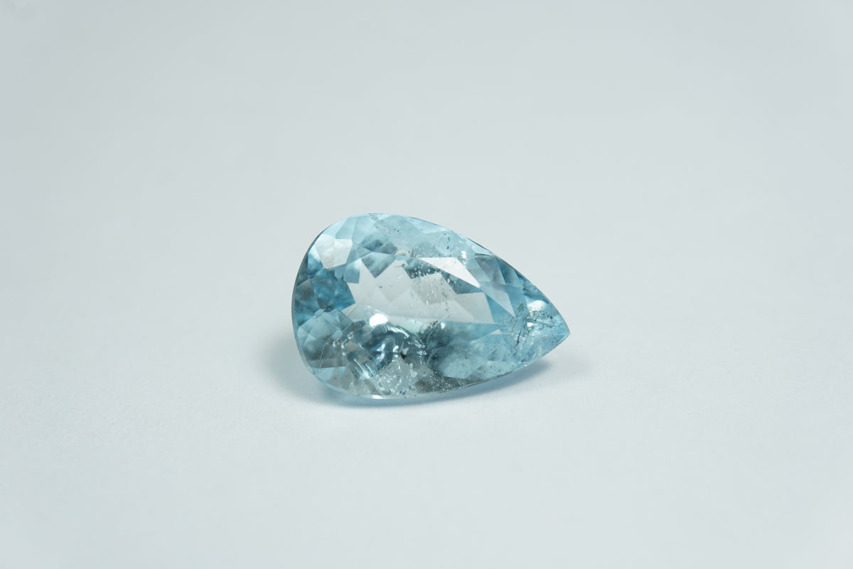 4ct Água-marinha 13.5x9mm