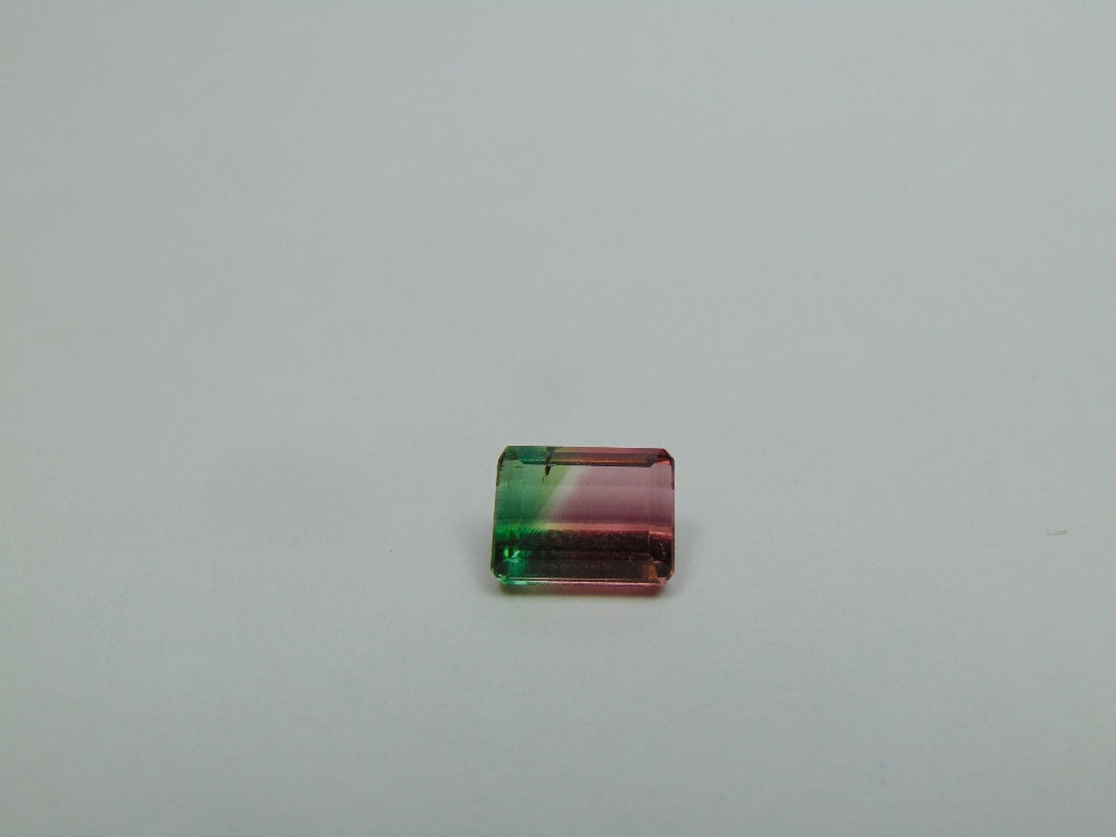 1.99ct Turmalina Bicolor 8x6mm