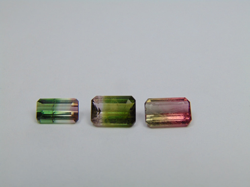 4ct Turmalina Bicolor